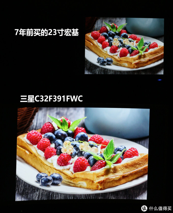 大屏大颗粒？当电视机用？SAMSUNG 三星 C32F391FWC 1800R 显示器