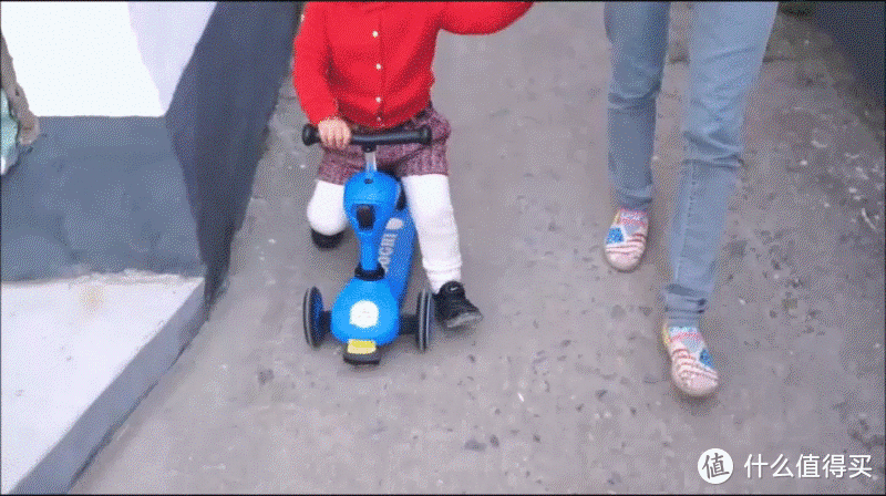 怪不得叫酷骑，原来这是一辆会变形的儿童滑板车