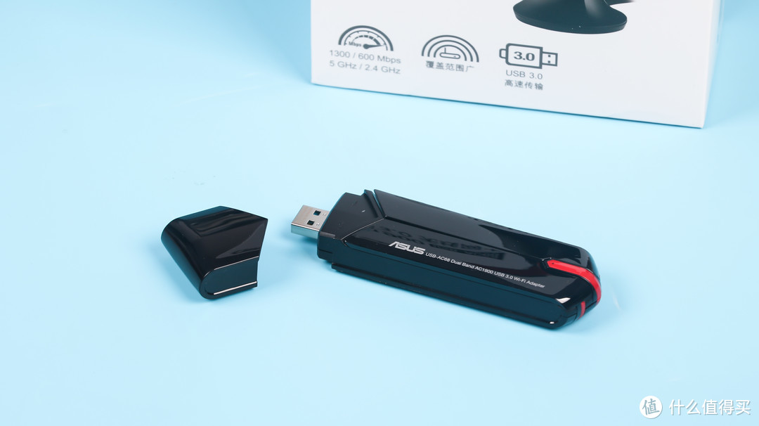 发热严重：ASUS 华硕 USB-AC68 1900M 无线网卡 开箱