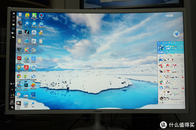 大屏大颗粒？当电视机用？SAMSUNG 三星 C32F391FWC 1800R 显示器