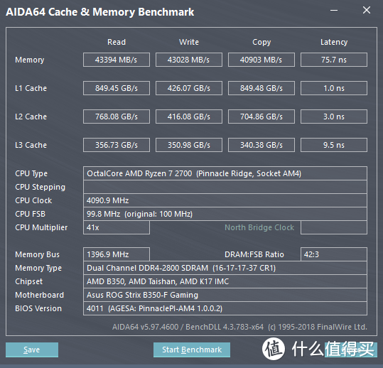 一年一次的又一次升级—RYZEN 7 2700 处理器 简单装机和测试