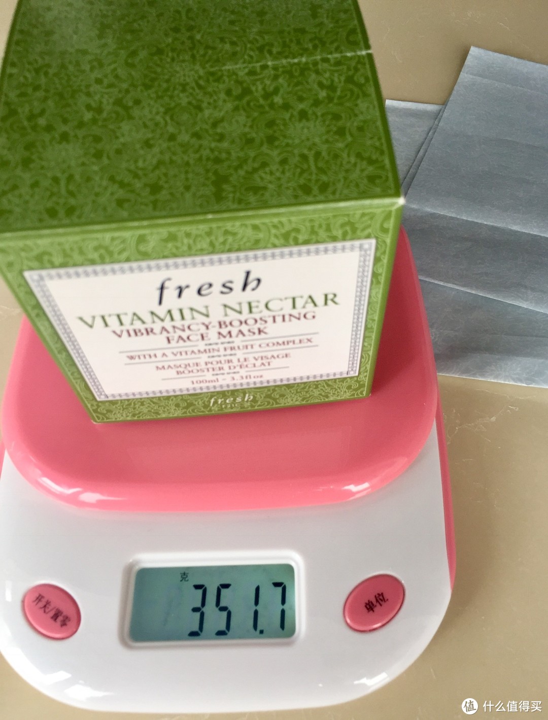 Fresh果萃面膜新品尝鲜的正确姿势：看一看、闻一闻、抹一抹