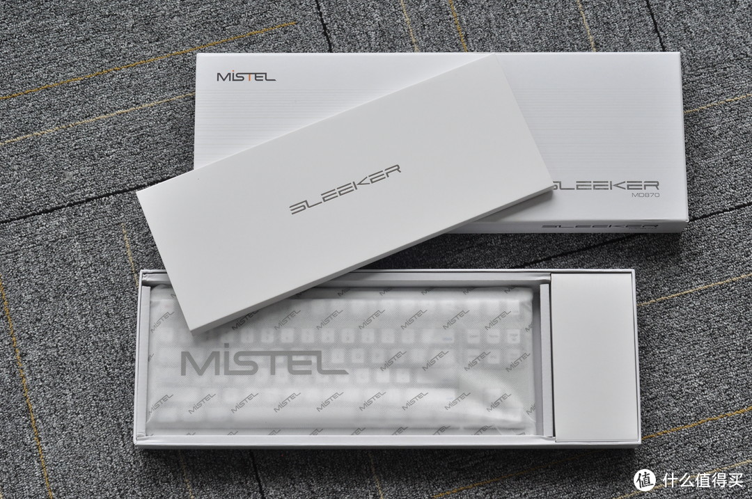 MISTEL MD870 铝合金机械键盘 开箱简测