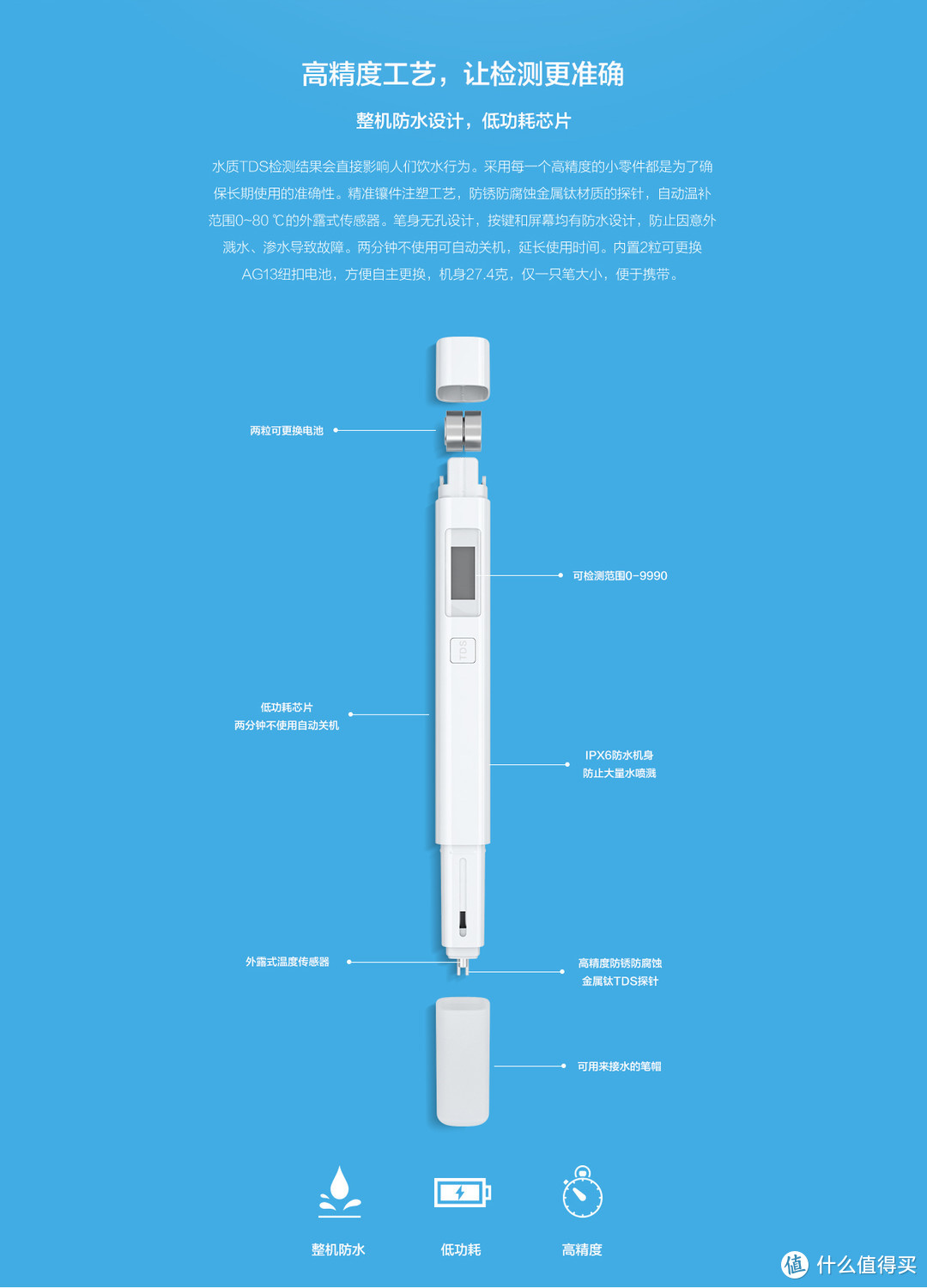 古有银针试毒，今有米笔测水—小米TDS检测笔