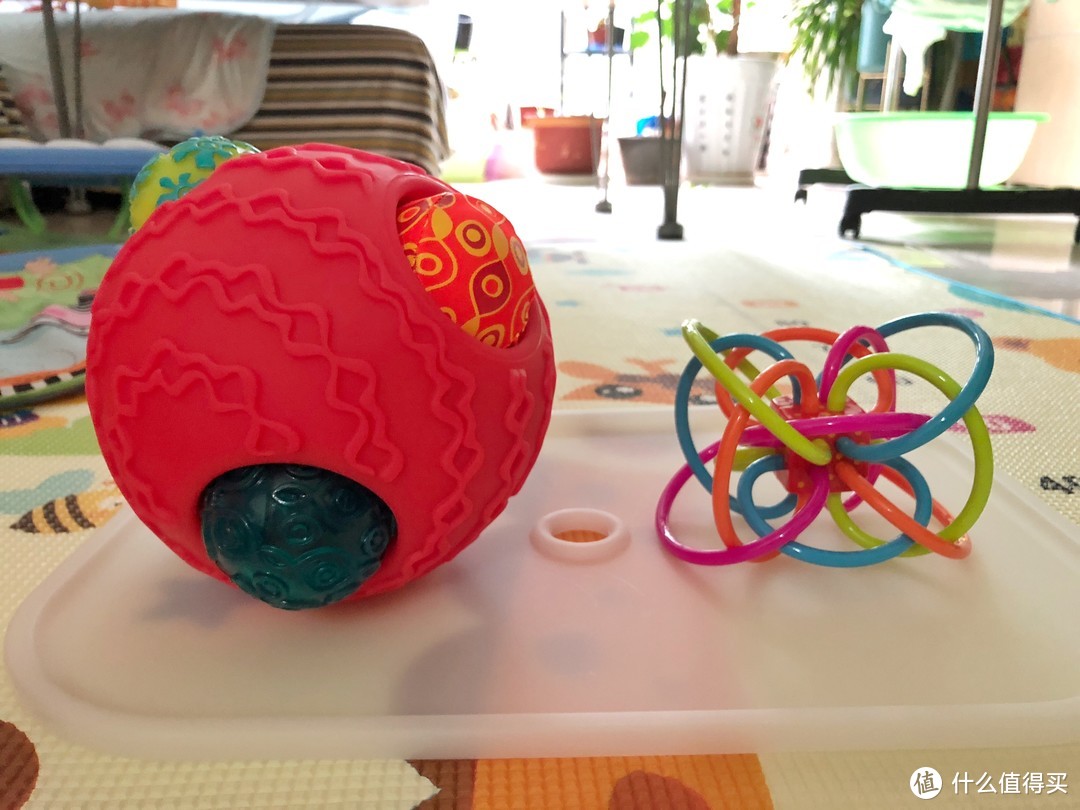 B.Toys三款玩具开箱—软积木+叠叠环+波丽球