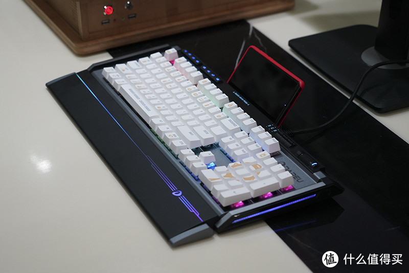 军火箱 Cherry轴 RGB 想要的全都齐了 Dareu 达尔优 EK855 机械键盘开箱测评