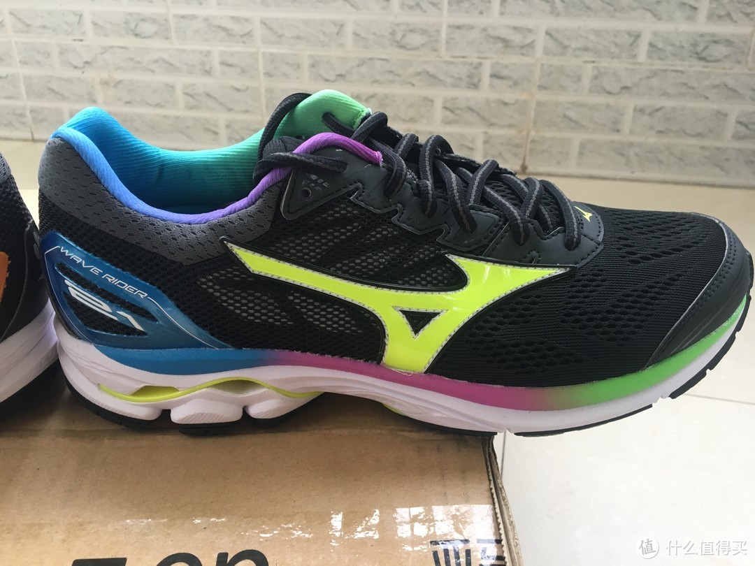 MIZUNO 美津浓 Wave Rider21 跑鞋开箱晒单