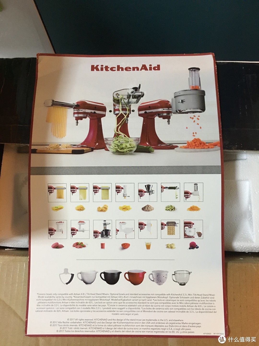 第一次在美亚买二手货—Kitchenaid 5ksm150ps 厨师机开箱