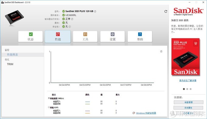 SanDisk 闪迪 固态硬盘 加强版 简测