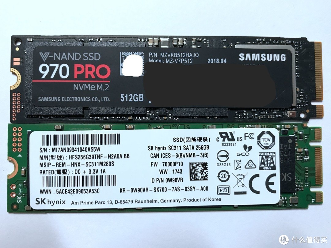 SAMSUNG 三星 970 pro 固态硬盘 首发开箱评测