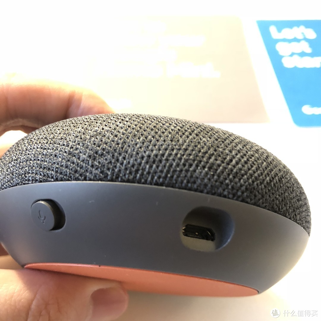 一个带了音响的人工智能—Google 谷歌 home mini 智能音箱 开箱简评