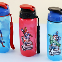 迪士尼 宽口PP两用学饮杯开箱设计(材质|底部|杯体|杯盖|背带)