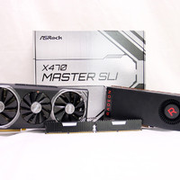 蓝宝石RX VEGA56超白金开箱展示(风扇|长度|铭牌|热管)