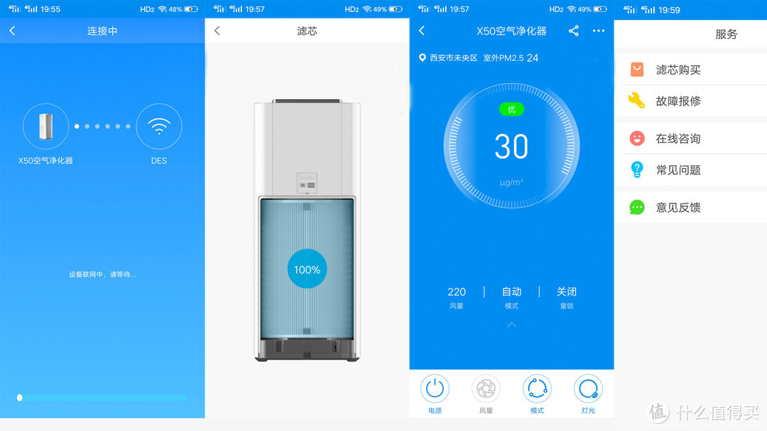 352 X50和MI 小米 2S 空气净化器实测对比，谁更值得买？