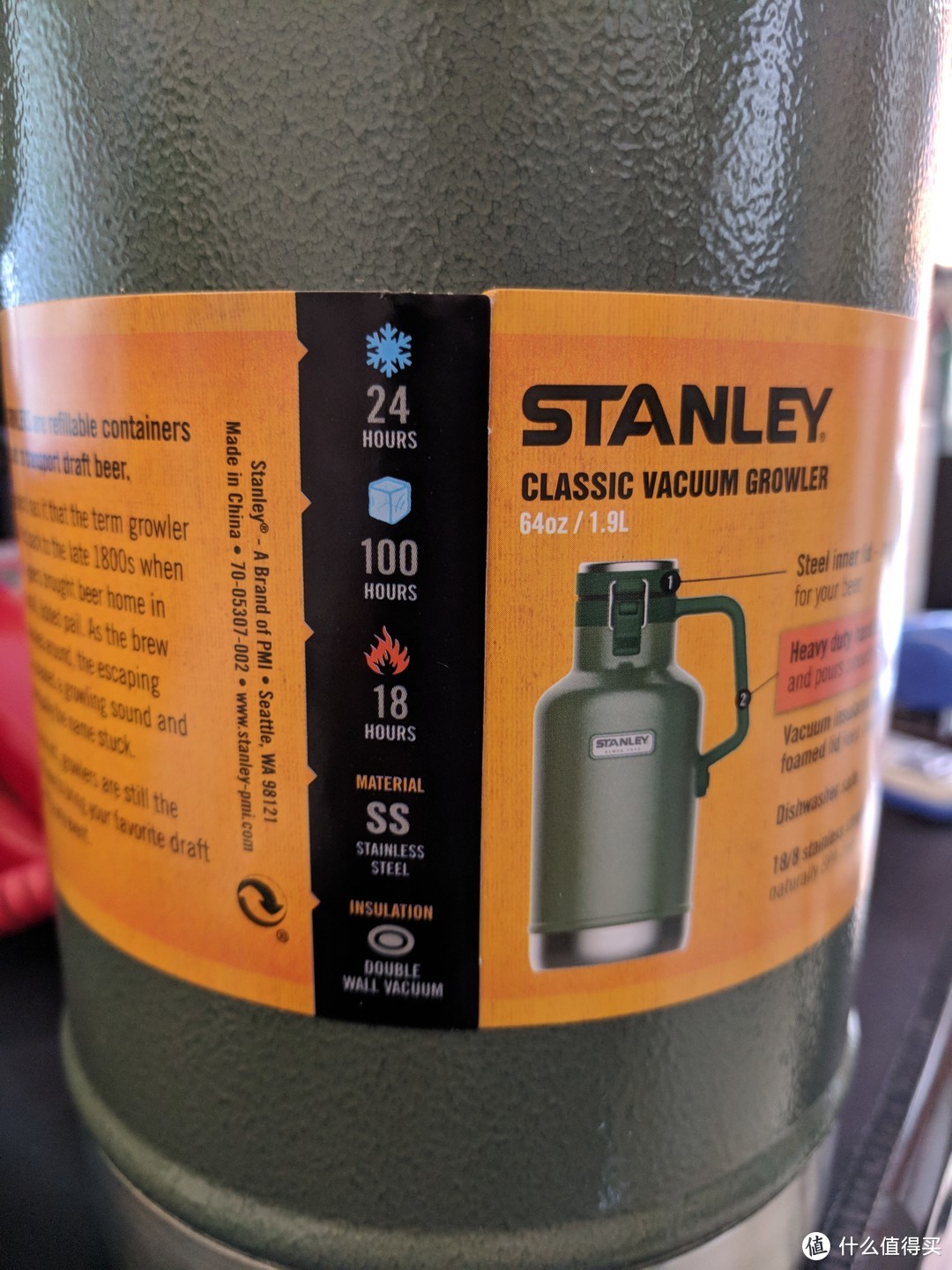 管他是复合肥还是煤气罐，这就是我的STANLEY 史丹利 保温壶！