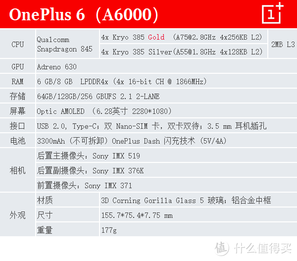 为简单而生、因实用而美：一加 OnePlus 6 智能手机 评测