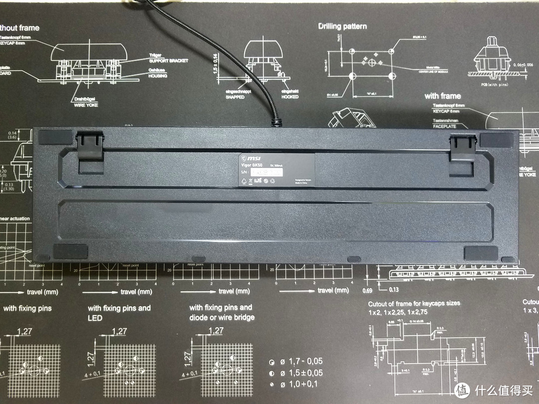 来自龙骑士的敬意—微星Vogor GK50 RGB电竞机械键盘测评