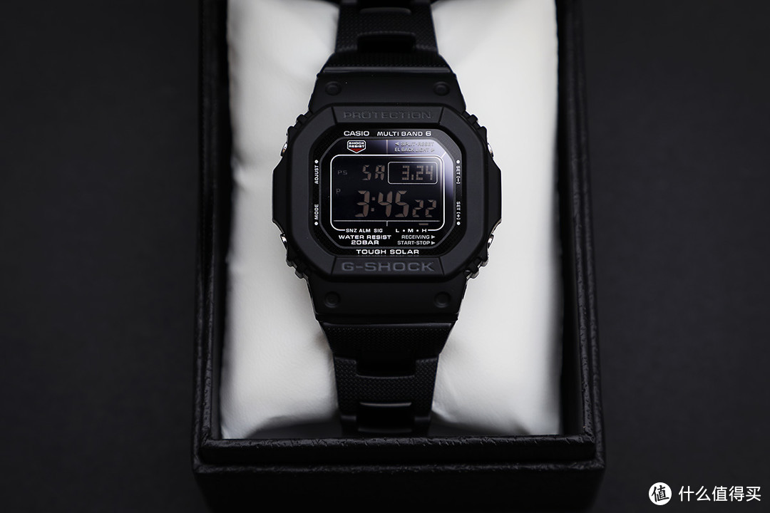 六局电波+太阳能—CASIO 卡西欧 G-SHOCK GW-M5610BC-1JF 开箱作业