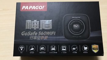 Papago GS560 行车记录仪外观展示(包装|主体|接口|按钮)