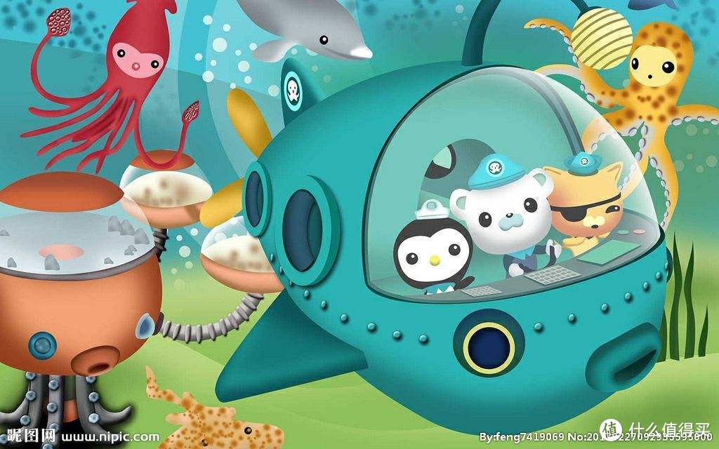 《海底小纵队》(Octonauts)