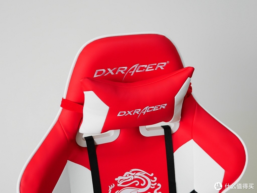 红的很亮骚 DXRACER 迪锐克斯 F189 电竞椅(红色白龙） 入手开箱