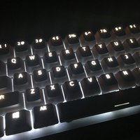 AJAZZ 黑爵 锌68 机械键盘使用感受(灯光|青轴)
