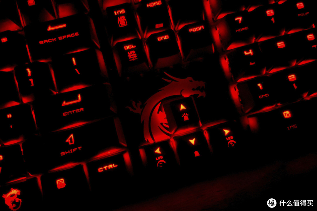 微星次旗舰机械键盘 Vigor GK60红轴开箱分享