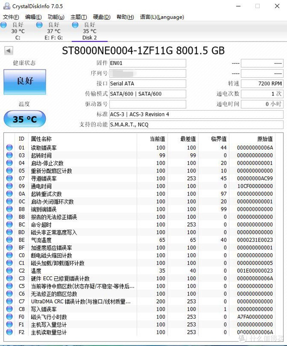 盘纳千G，有容乃大—SEAGATE 希捷 8T 酷狼 Pro VS 2T 酷狼 硬盘对比测试