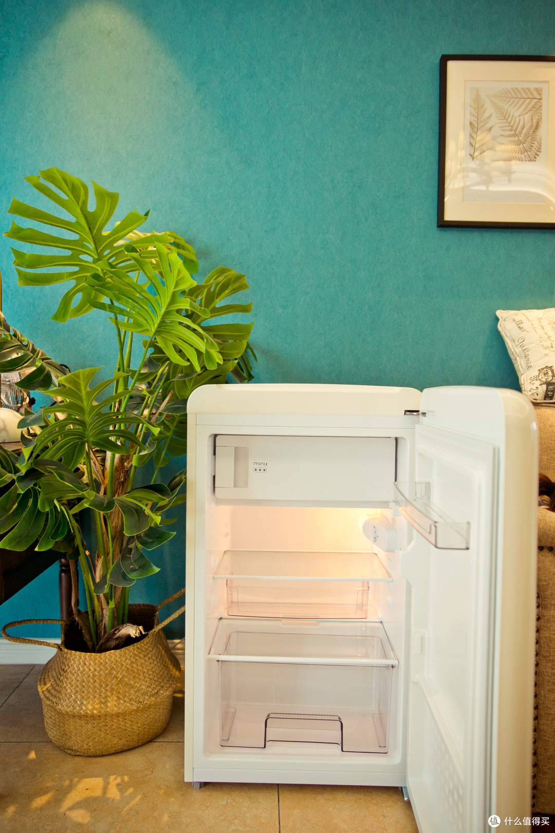 夏天有小吉让清凉触手可及小吉bcm121c迷你复古冰箱