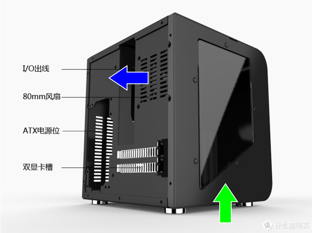 从乔斯伯U4侧透机箱谈入门铝机箱选购