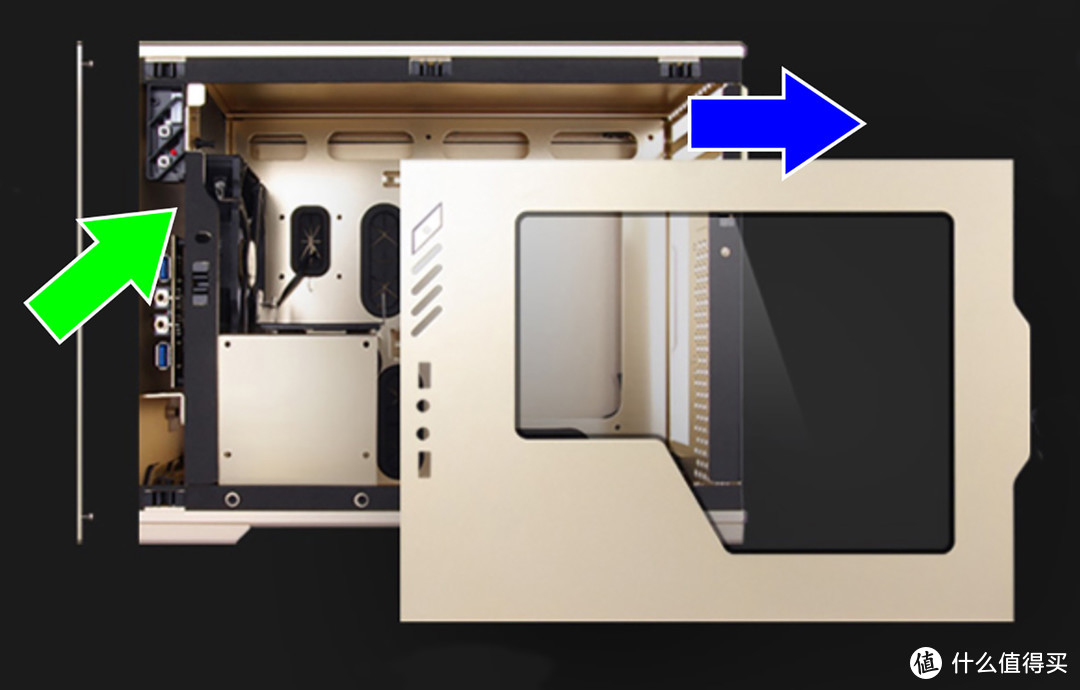 从乔斯伯U4侧透机箱谈入门铝机箱选购
