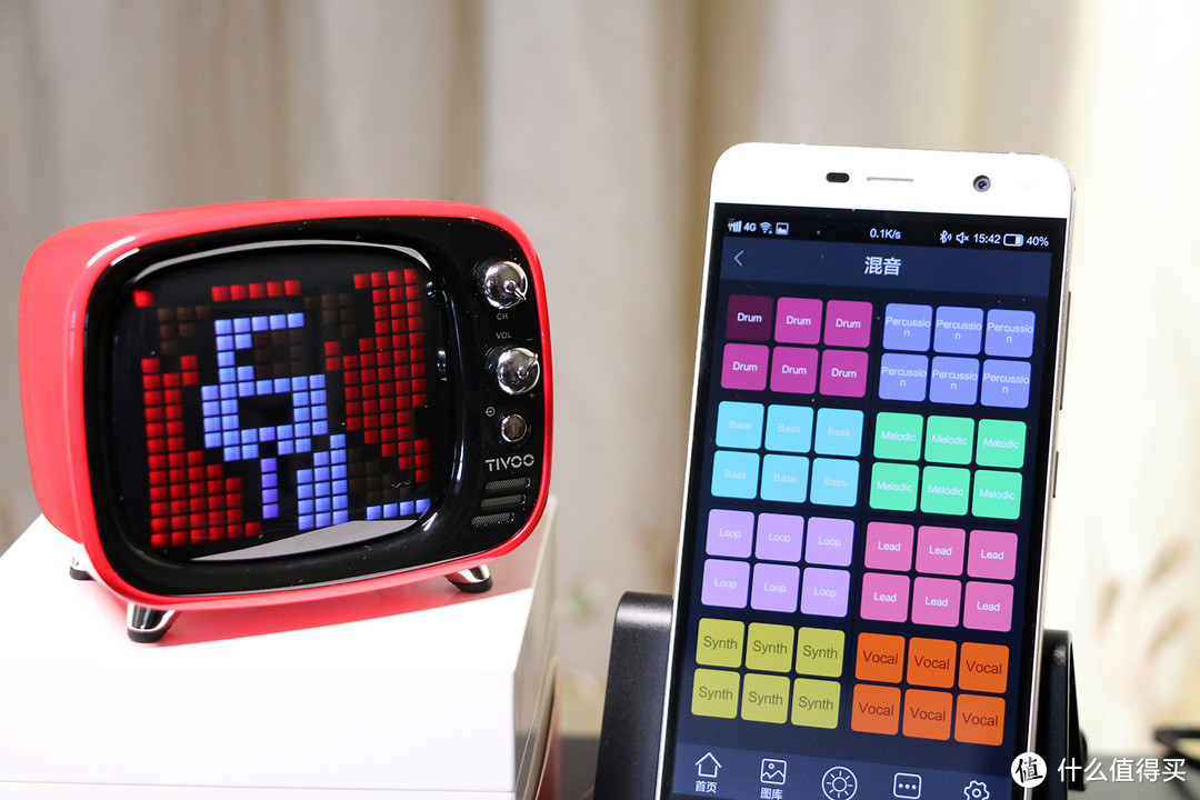 看起来就不像是一个正经的蓝牙音箱—Divoom Tivoo 蓝牙音箱 体验