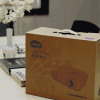 BenQ 明基 E560 商务投影机开箱设计(接口|按键)