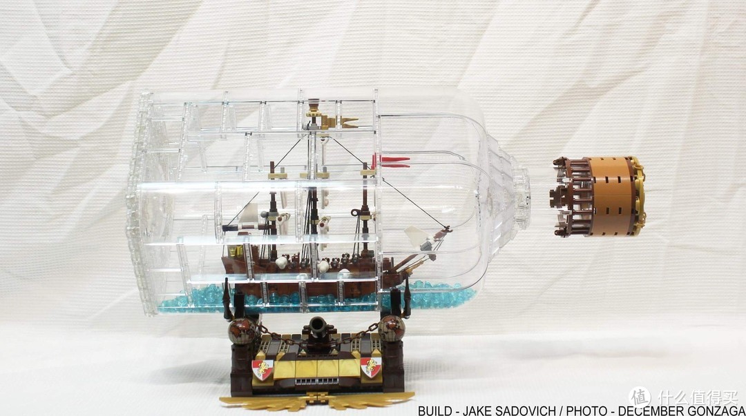 LEGO 乐高 Ideas 创意系列 21313 Ship in a Bottle 瓶中船