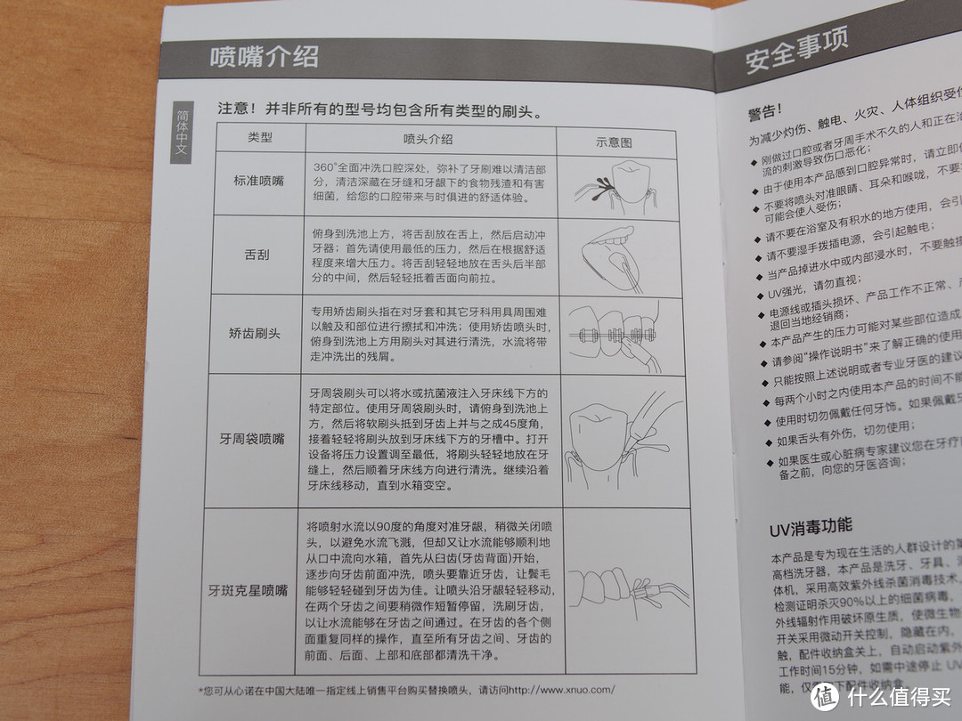 给牙齿一个SPA—心诺 X809 冲牙器