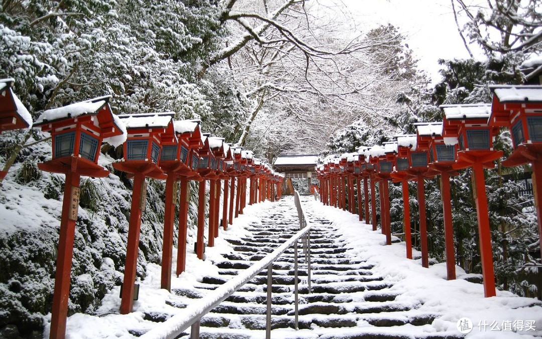 ▲ 贵船神社，雪景