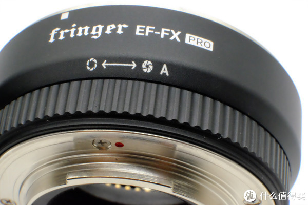 Fringer Pro上独有的光圈环，Pro版独有，但由于离机身太近，用起来有些别扭。
