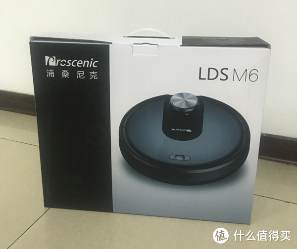 Proscenic 浦桑尼克 LDS M6 智能扫地机器人开箱