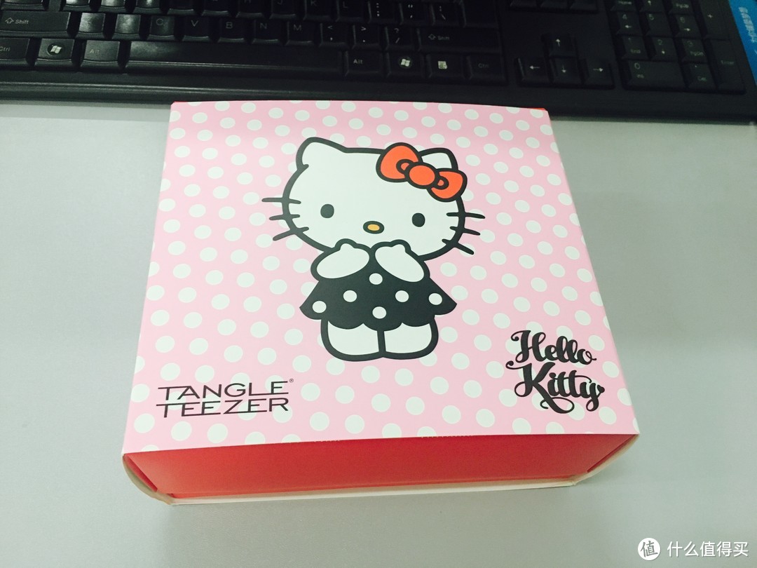 少女心爆表的Tangle Teezer Hello Kitty合作款 美发梳