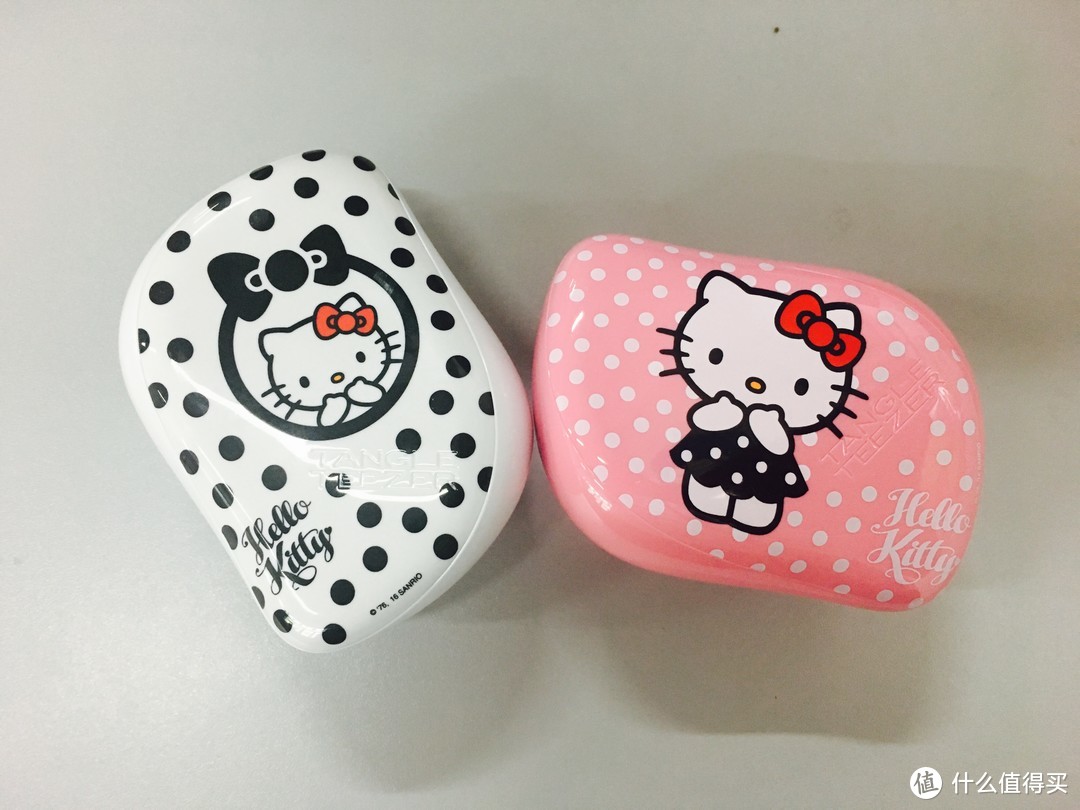 少女心爆表的Tangle Teezer Hello Kitty合作款 美发梳