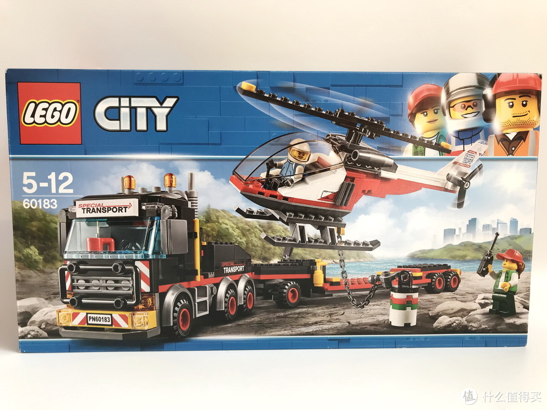 LEGO 乐高 City 城市系列 60183 重型直升机运输车