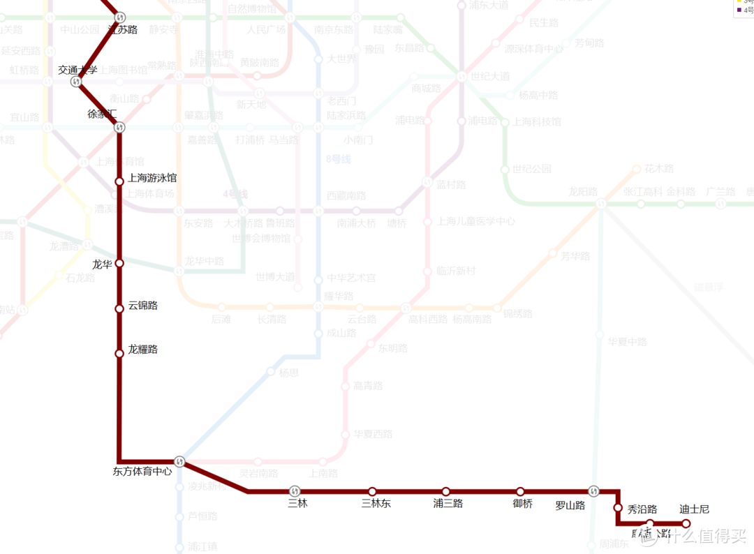 上海的地铁线路还是非常便捷的