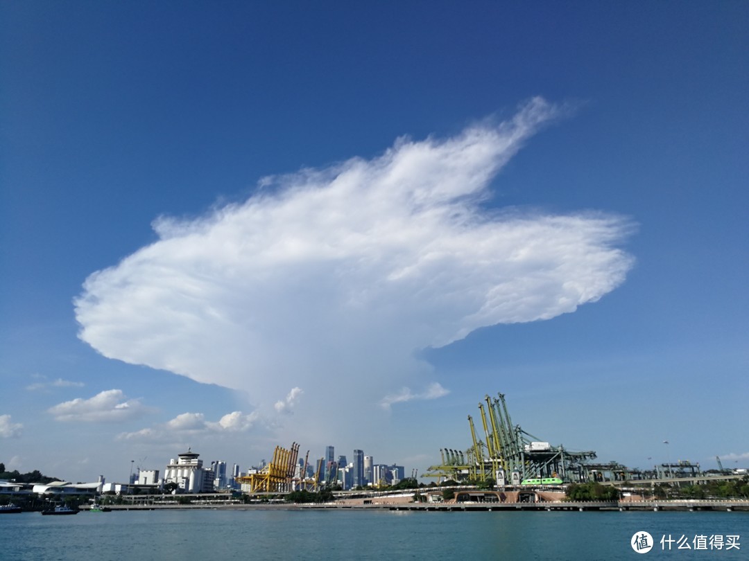 新加坡远景（摄于圣淘沙岛）