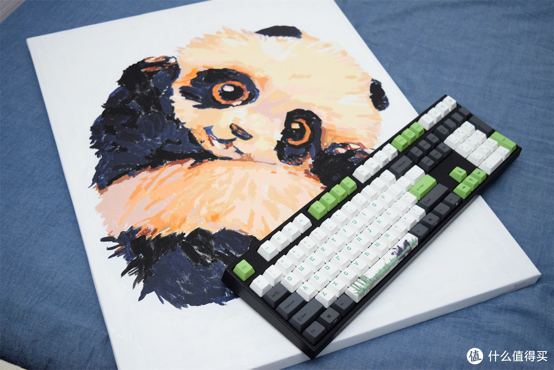 来自情人节的两只熊猫—Varmilo 阿米洛 熊猫版 机械键盘鉴赏