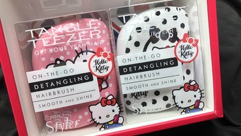 护法网红梳 Tangle Teezer便携款美发梳hello kitty礼盒