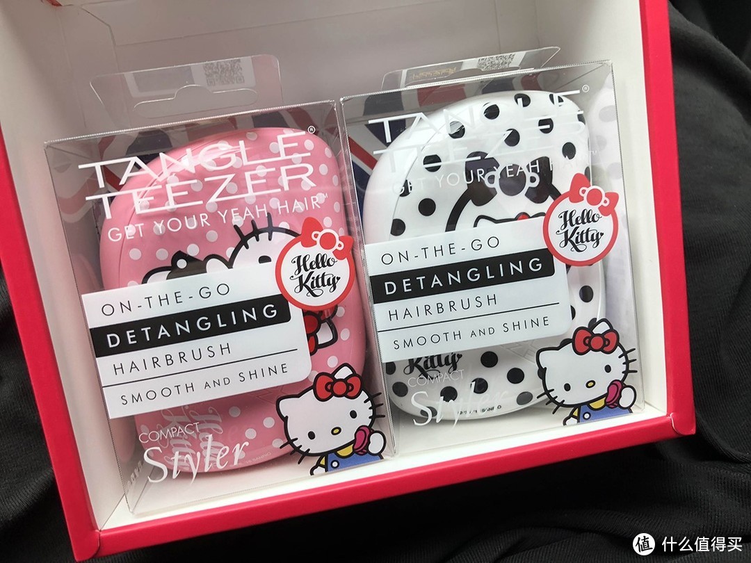 护法网红梳 Tangle Teezer便携款美发梳hello kitty礼盒