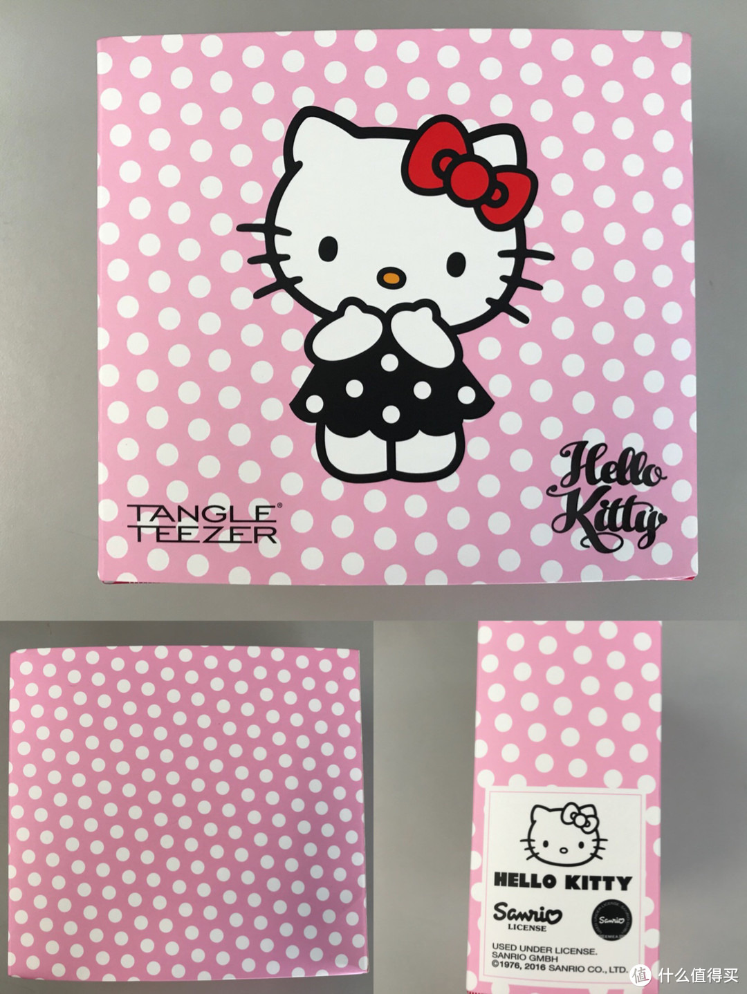 卷发的梳头神器-Tangle Teezer便携款美发梳hello kitty礼盒众测报告