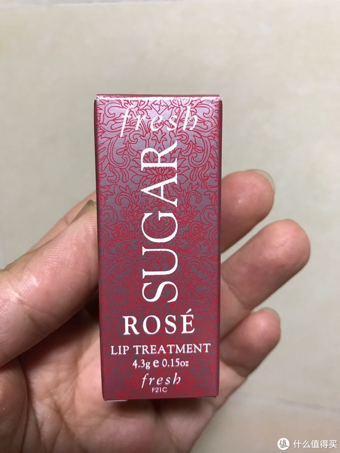 老婆大人的又一支口红一一法国馥蕾诗fresh sugar rose黄糖滋润唇膏玫瑰粉色口红晒物分享