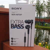 索尼 MDR-XB75AP 入耳式耳机外观展示(分线器|插头|按键)