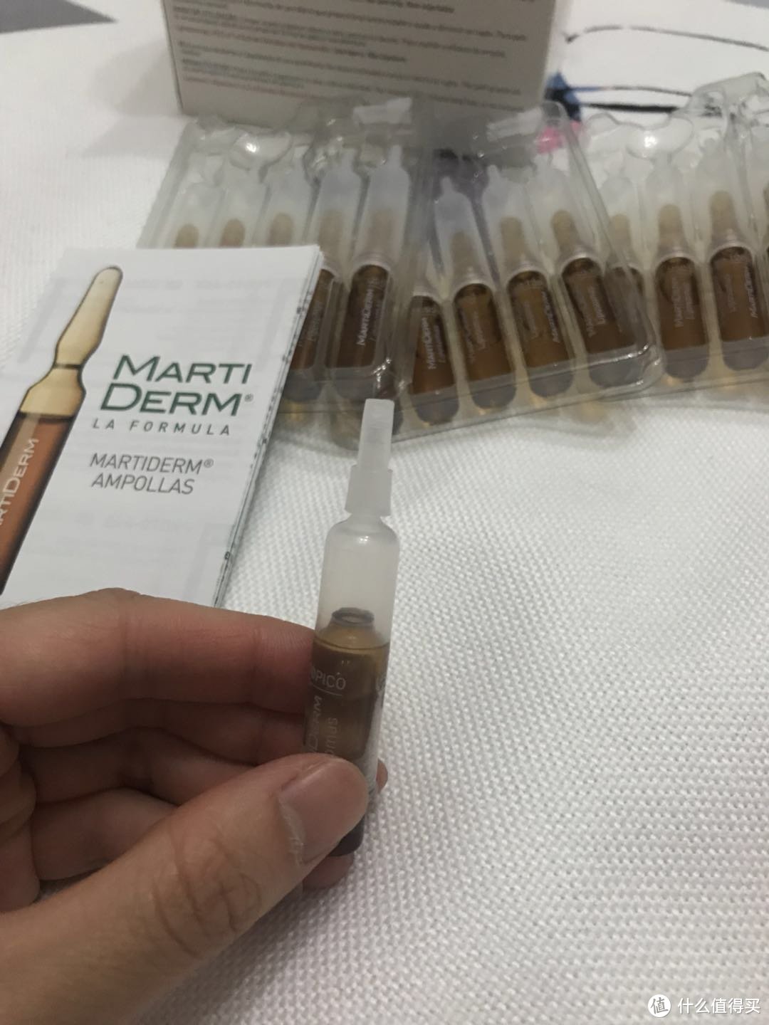 初试Martiderm平衡活肌安瓶精华